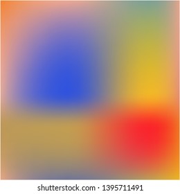 Colorful attractive background for electronic devices. Nice splash and spreading spot. Vector illustration cover. Blue colorful background for modern devices.