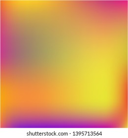 Colorful attractive background for electronic devices. Vector illustration presentation. Juicy splash and spreading spot. Orange colorful background for modern devices.