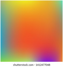Colorful attractive background for electronic devices. Unreal splash and spreading spot. Vector illustration cover. Orange colorful background for modern devices.