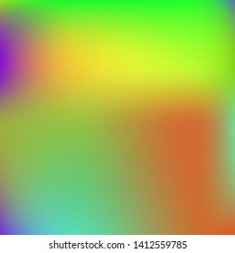 Colorful attractive background for electronic devices. Amazing splash and spreading spot. Vector illustration concept. Yellow gradient mesh with smooth color transitions.