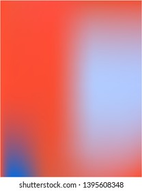 Colorful attractive background for mobile phone. Vector illustration presentation. Trendy splash and spreading spot. Red colorful background for smartphones and electronic tablets.