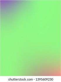 Colorful attractive background for mobile phone. Vector illustration concept. Great splash and spreading spot. Green colorful background for smartphones and electronic tablets.