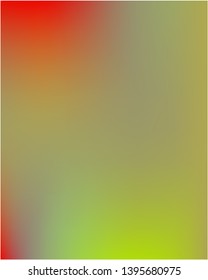 Colorful attractive background for mobile phone. Random splash and spreading spot. Vector illustration show. Yellow colorful background for smartphones and electronic tablets.