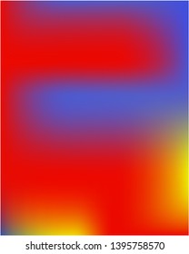 Colorful attractive background for mobile phone. Vector illustration flat. Unreal splash and spreading spot. Blue colorful background for smartphones and electronic tablets.