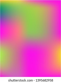 Colorful attractive Gradient mesh background for mobile phone. Trendy splash and spreading spot. Vector illustration flyer. Pink colorful background for smartphones and electronic tablets.