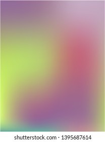 Colorful attractive gradient mesh background for mobile phone. Vector illustration space. Trendy splash and spreading spot. Violet colorful background for smartphones and electronic tablets.