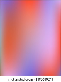 Colorful attractive gradient mesh background for mobile phone. Vector illustration shape. Nice splash and spreading spot. Violet colorful background for smartphones and electronic tablets.