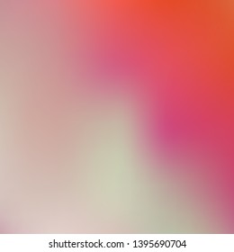 Colorful attractive gradient mesh background for electronic devices. Vector illustration flyer. Graceful splash and spreading spot. Red colorful background for modern devices.