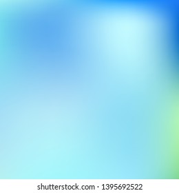 Colorful attractive gradient mesh background for electronic devices. Vector illustration show. Startling splash and spreading spot. Blue colorful background for modern devices.