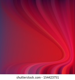 Colorful Autumn Abstract Background - Vector Illustration With Gradient Mash