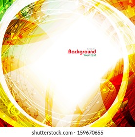 Colorful autumn background music