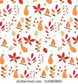 colorful autumn pattern