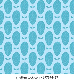 Colorful autumn tree leaves pattern background
