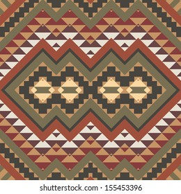 Colorful aztec pattern