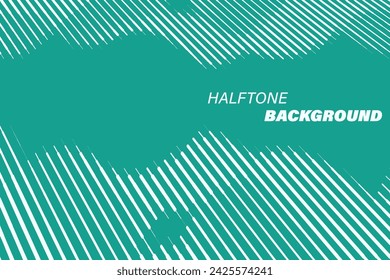 Colorful backdrop with dynamic square halftone. Wavy vibrant square halftone background. Abstract monochrome illustrated graphic design.