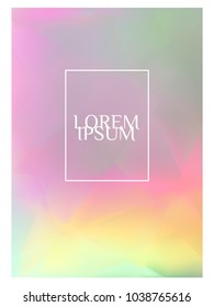 Colorful background. Abstract. Blurred. Multicolored. The edges. Templates for design. Business card.
