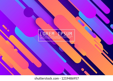 Colorful background with abstract diagonal lines