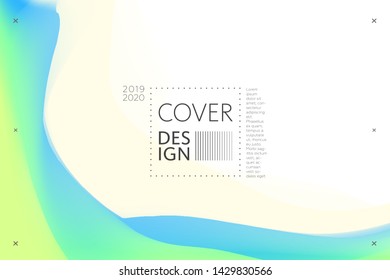 Colorful background. Abstract fluid dynamic shapes. Liquid colors on white background. Modern template for poster or banner