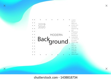 Colorful background. Abstract fluid dynamic shapes. Liquid colors on white background. Modern template for poster or banner