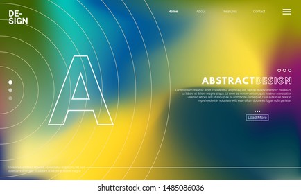 Colorful background. Abstract fluid dynamic shapes. Liquid colors on black background. Modern template for poster or banner. Colorful background. Abstract fluid