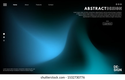 Colorful background. Abstract fluid dynamic shapes. Liquid colors on black background. Modern template for poster or banner. Colorful background. Abstract fluid