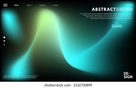 Colorful background. Abstract fluid dynamic shapes. Liquid colors on black background. Modern template for poster or banner. Colorful background. Abstract fluid