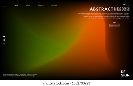 Colorful background. Abstract fluid dynamic shapes. Liquid colors on black background. Modern template for poster or banner. Colorful background. Abstract fluid