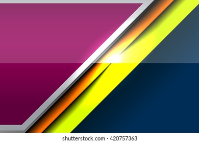 colorful background abstract geometric, Vector Illustration