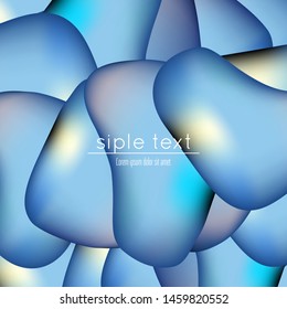 Colorful Background. Abstract gradient. Free form. 