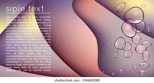 Colorful Background. Abstract gradient. Free form. Flayer.