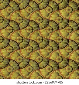 El fondo colorido de las líneas abstractas que forman algo se puede utilizar para la ilustración
