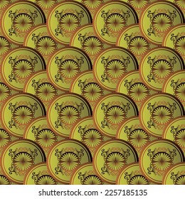 Colorful background of abstract lines forming something can be used for artwork