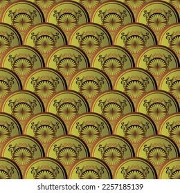 Colorful background of abstract lines forming something can be used for artwork