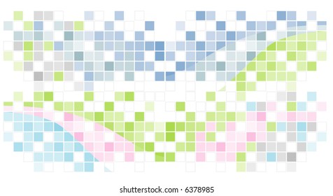 Colorful Background of abstract mosaic tiles