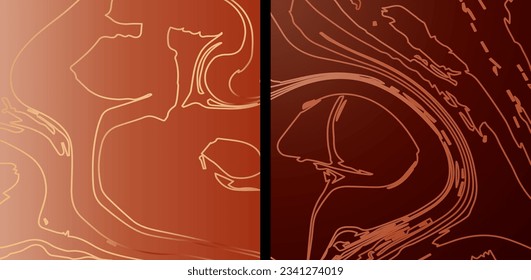 Colorful background with an abstract pattern of arbitrary lines. Template for covers, banners, interior design, creative ideas and creative design