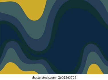 Colorful background. Abstract pattern with wavy lines. Vector illustration.