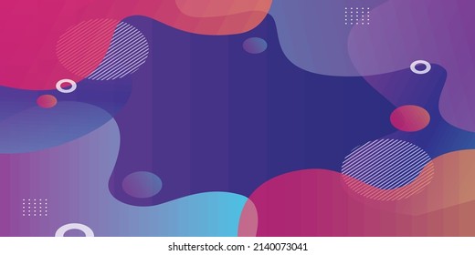 Colorful Background With Abstract Shape Wave Free Background Image