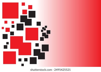 COLORFUL BACKGROUND WITH ABSTRACT SHAPES