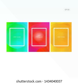 Colorful background. abstract shapes composition. Eps10 vector.