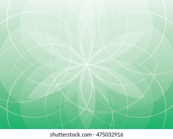 Colorful background with abstract shapes in vector illustration.