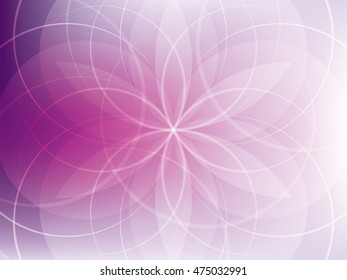 Colorful background with abstract shapes in vector illustration.