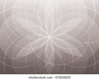 Colorful background with abstract shapes in vector illustration.