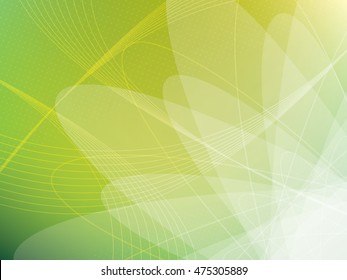 Colorful background with abstract shapes in vector illustration.