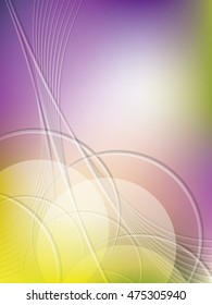 Colorful background with abstract shapes in vector illustration.