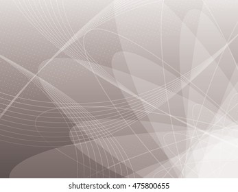 Colorful background with abstract shapes in vector illustration.