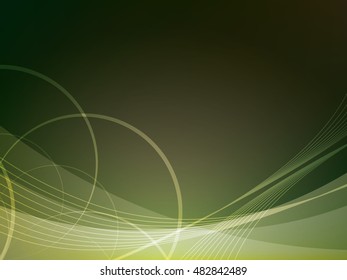 Colorful background with abstract shapes in vector illustration.