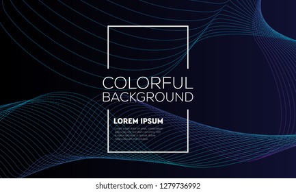 Colorful background abstract or various design artworks, business cards. Future geometric template with transition. Gradient background design composition.