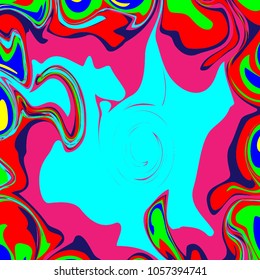 Colorful background. Abstraction paint swirls