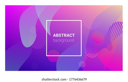 Colorful Background. Banner Design Composition. Modern Geometric Pattern. Horizontal Orientation. Colorful Background.