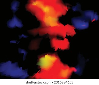
A colorful background with a black background
